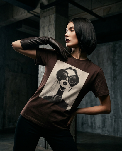 T-shirt Ink Muse Portrait