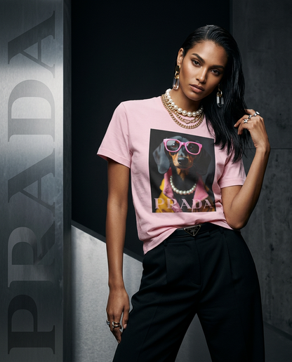 T-shirt Pearl Dachshund