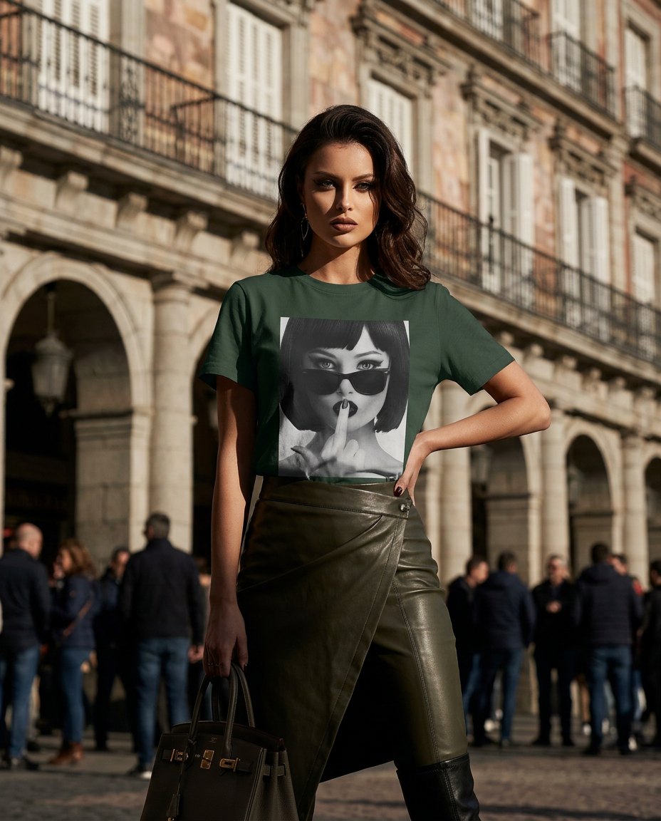 T-shirt Silent Sass Portrait