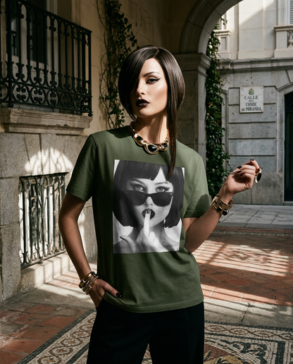 T-shirt Silent Sass Portrait