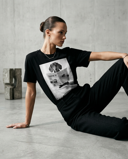 T-shirt WOOF Gazette Reader