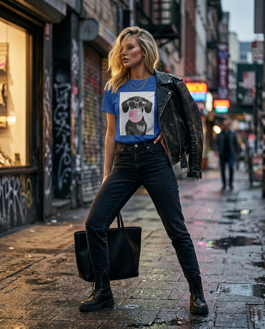 T-shirt Bubblegum Dachshund