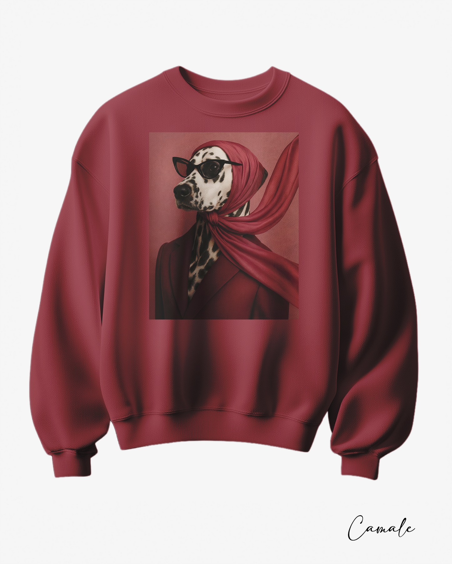 Sweatshirt The Dalmatian Diva - Camale