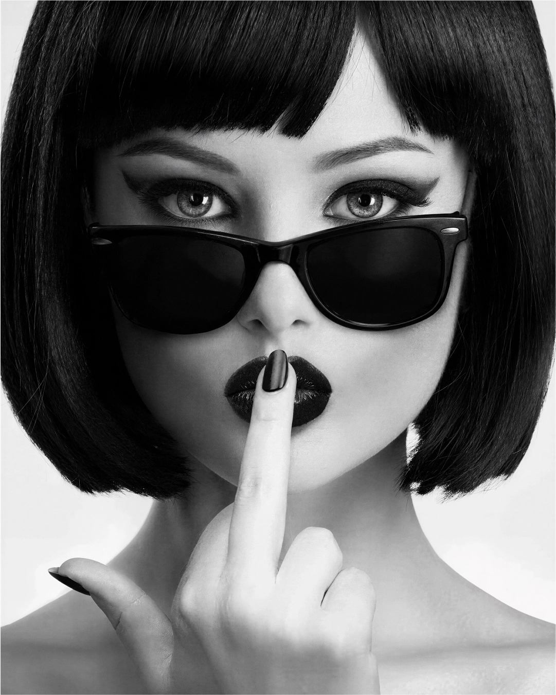 T-shirt Silent Sass Portrait