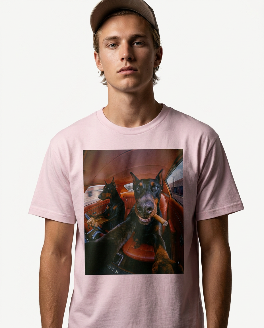 T-shirt Smoking Paws