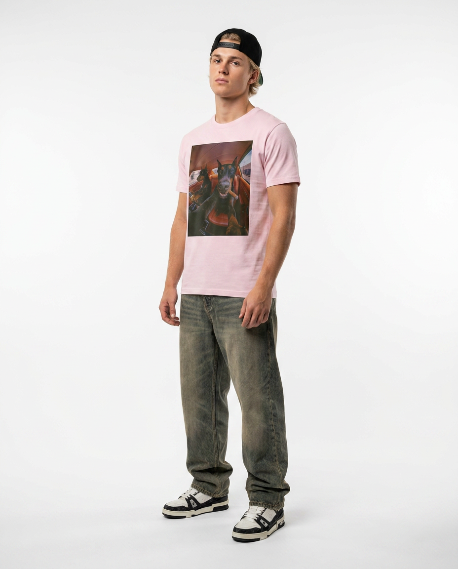 T-shirt Smoking Paws