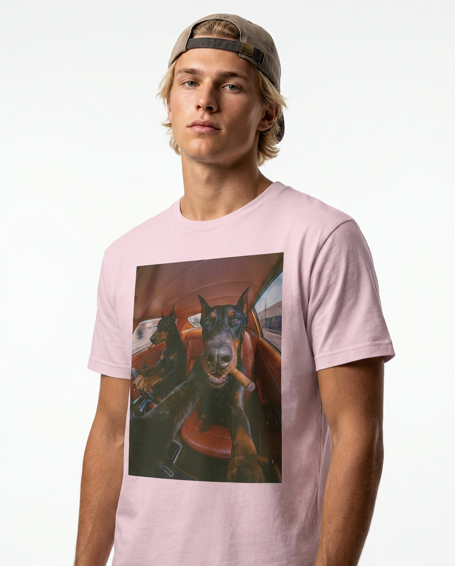 T-shirt Smoking Paws