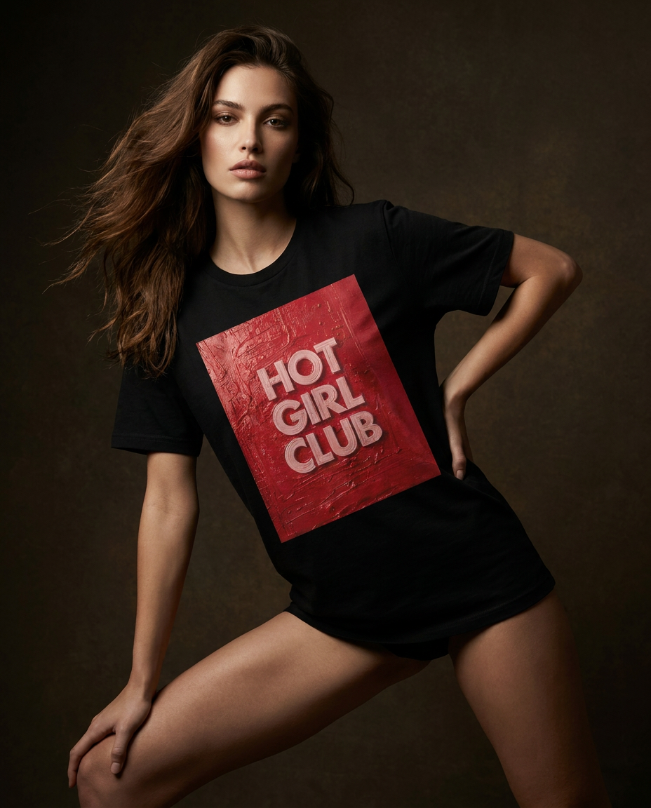 T-shirt Hot Girl Club