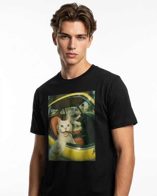 T-shirt Yellow Ride