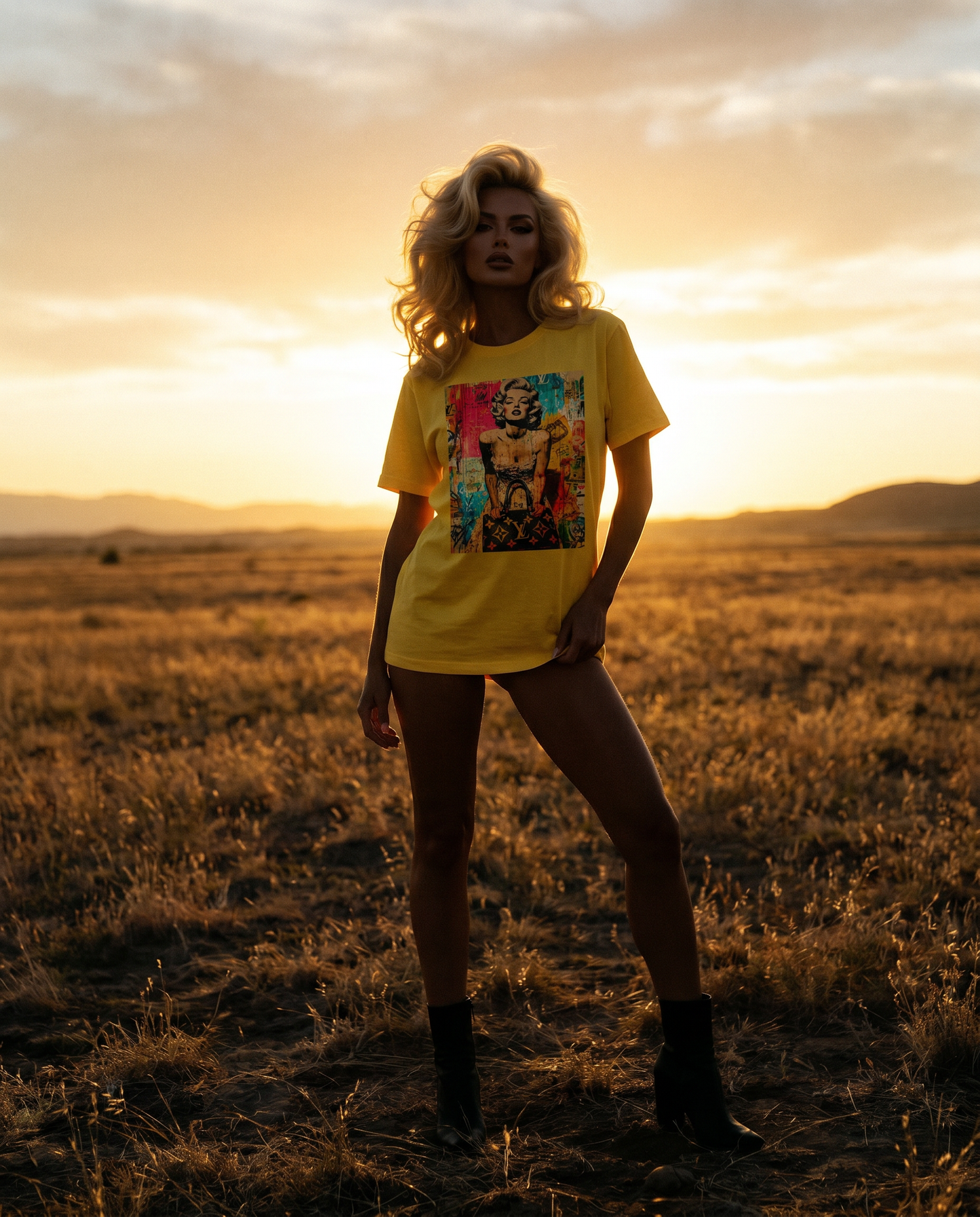 T-shirt Velvet Monroe