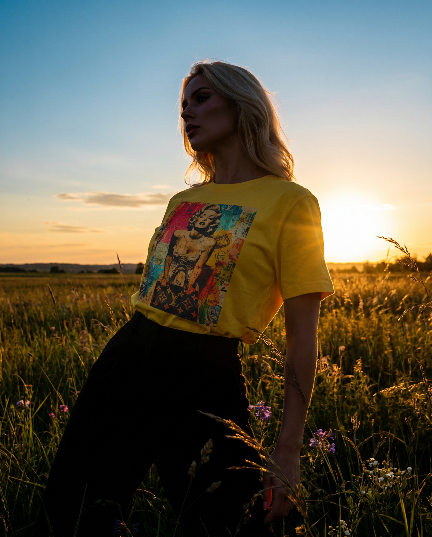 T-shirt Velvet Monroe
