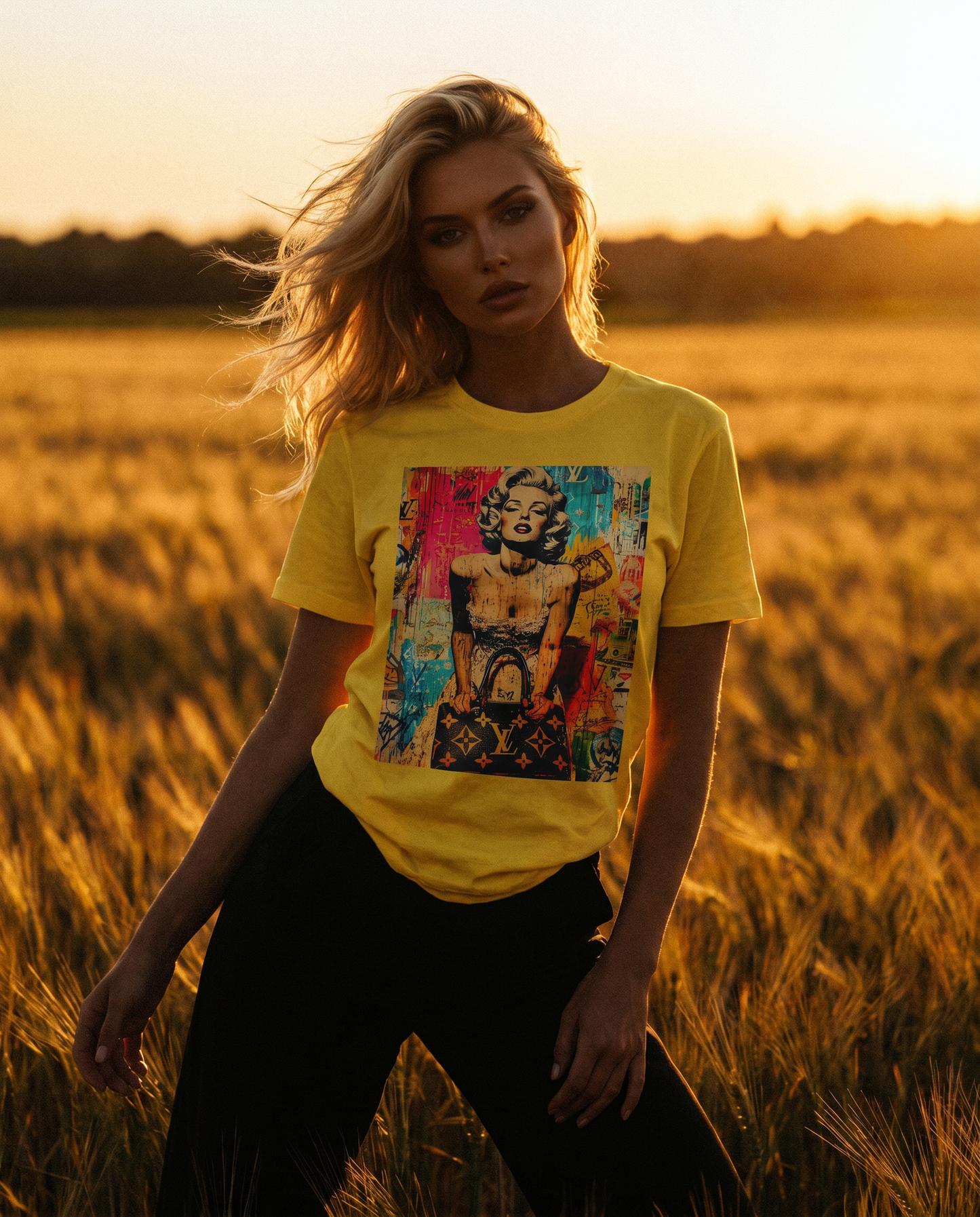 T-shirt Velvet Monroe