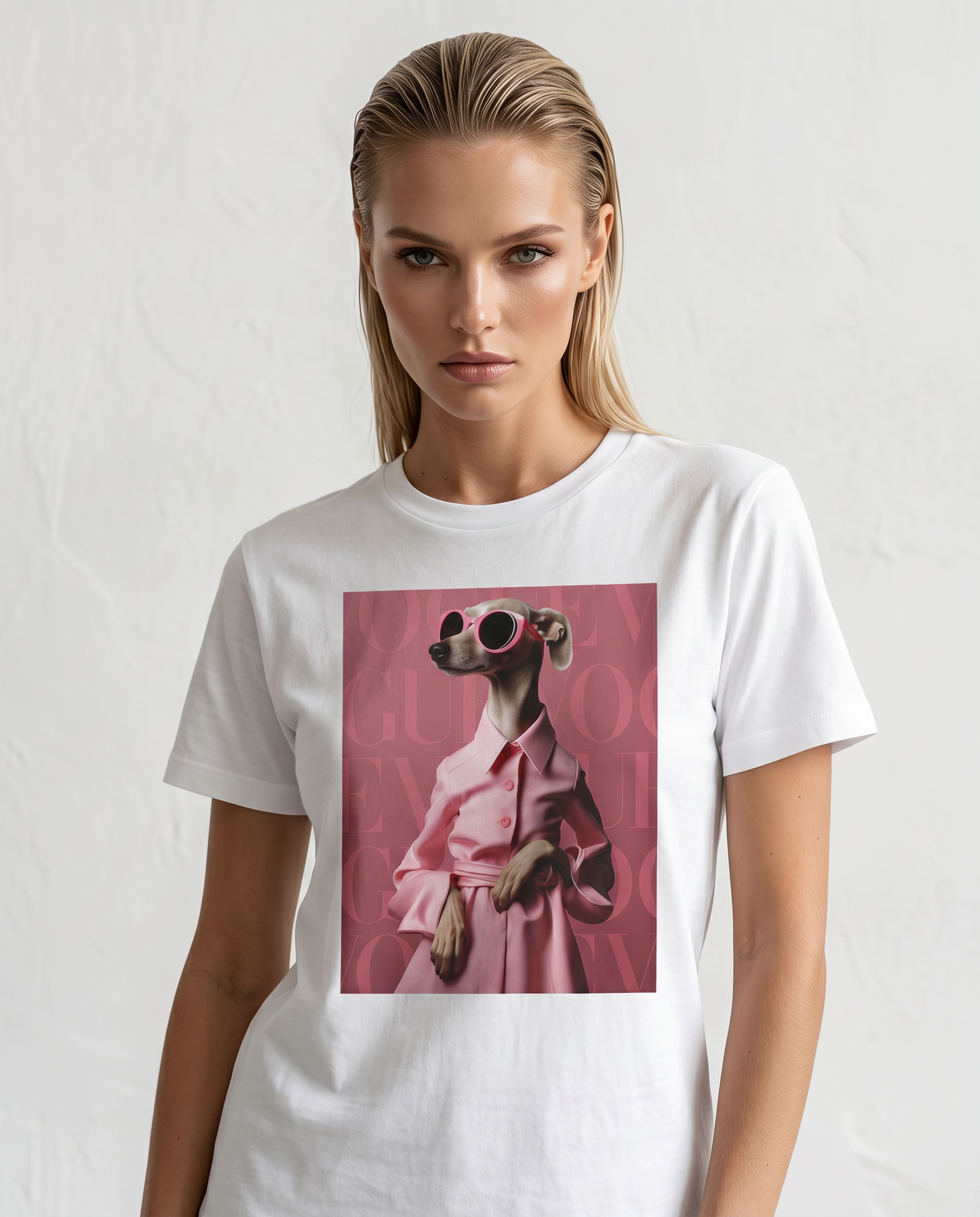 Camiseta Skinny Pinky da Camalestore, t-shirt rosa com design elegante, exibida em fundo branco.
