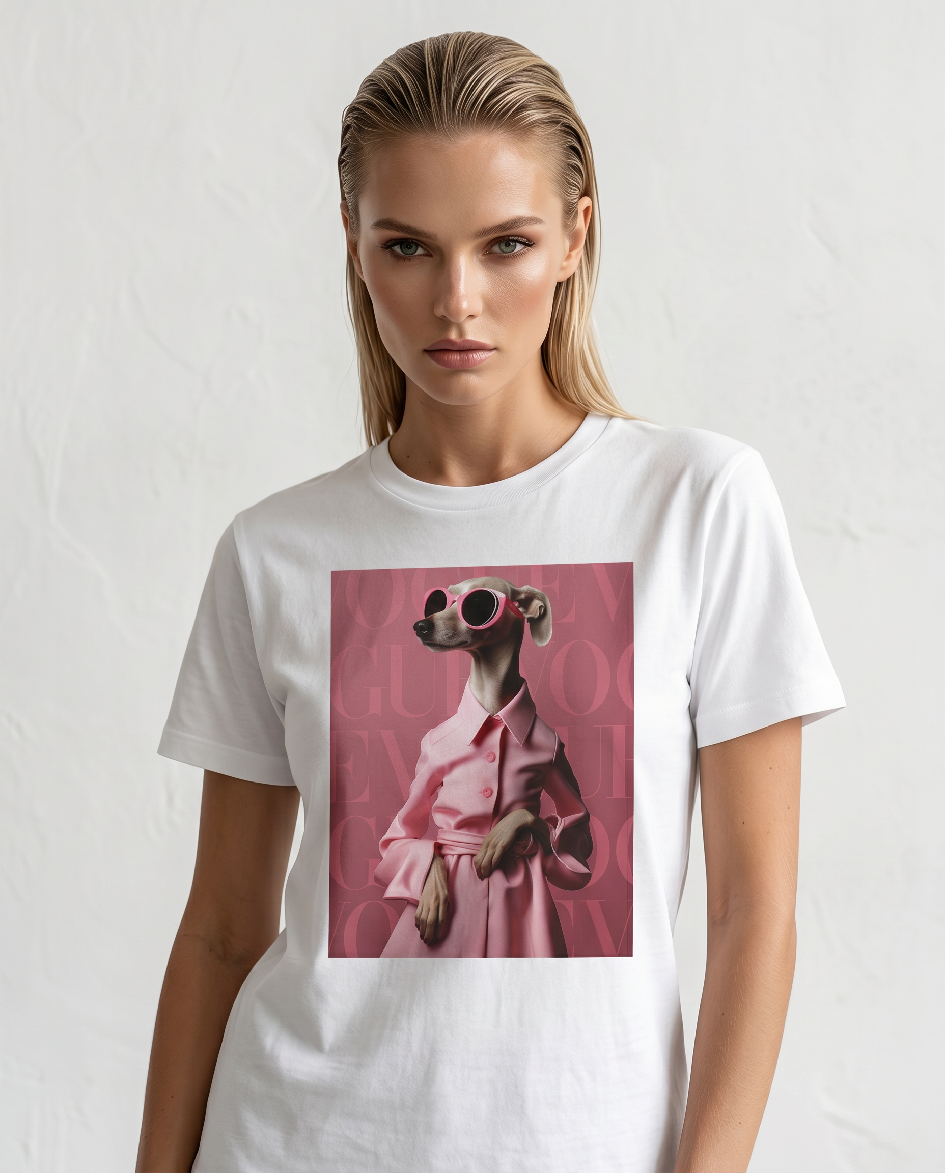 Camiseta Skinny Pinky da Camalestore, t-shirt rosa com design elegante, exibida em fundo branco.