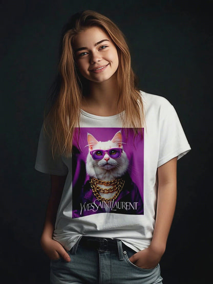 T-shirt Glamour Cat