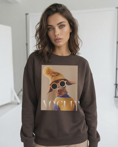 Yellow Aviator Sweatshirt