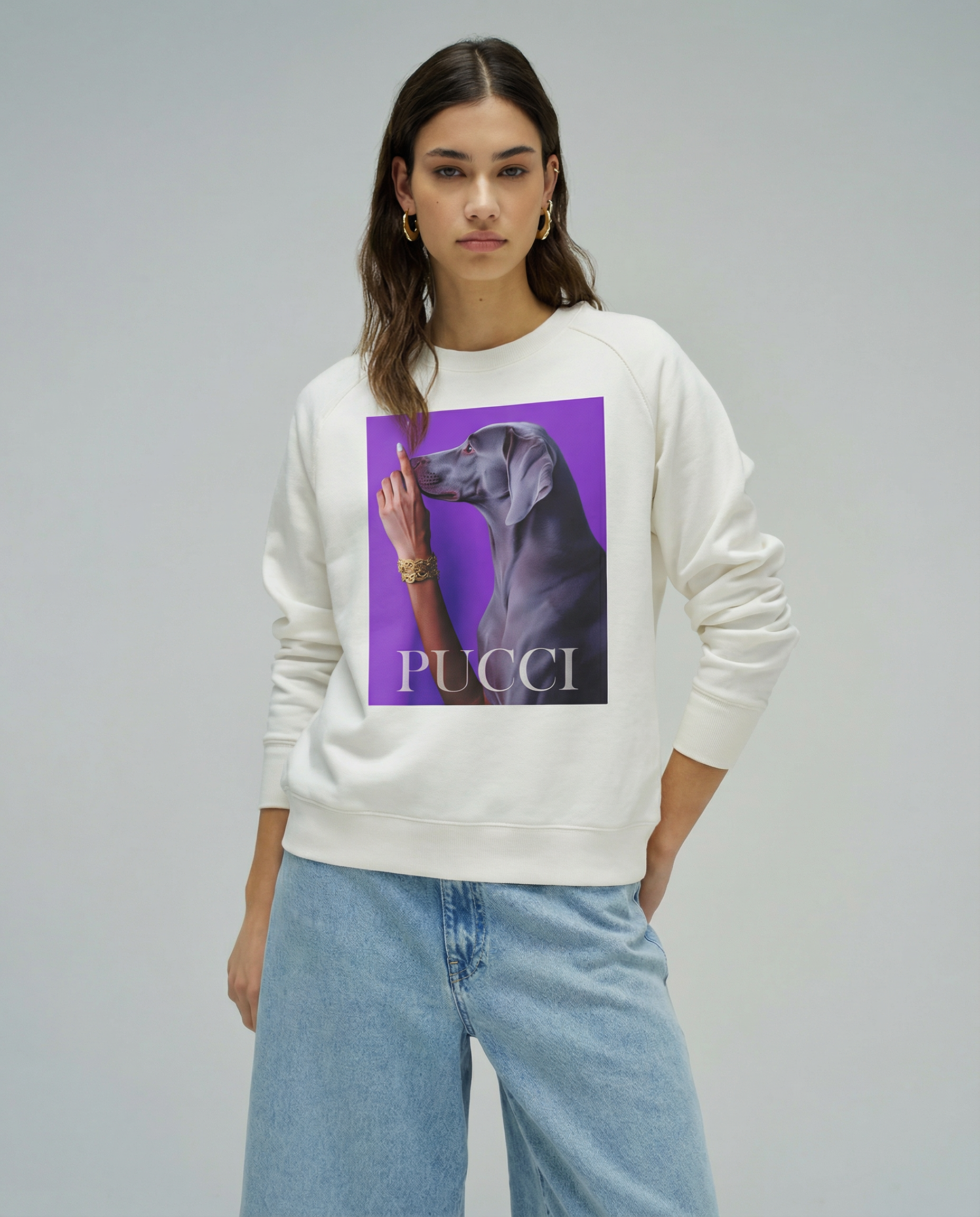 Sweatshirt Pucci Grey Wei - Camale