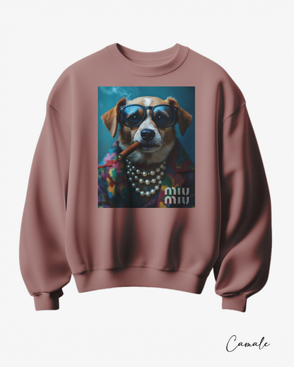 Sweatshirt Miu Smoke - Camale