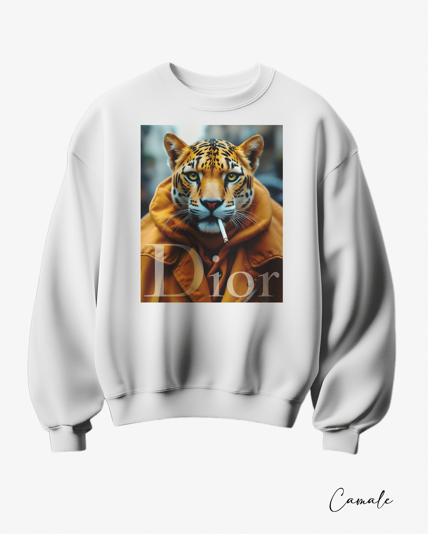 Sweatshirt D Feline - Camale