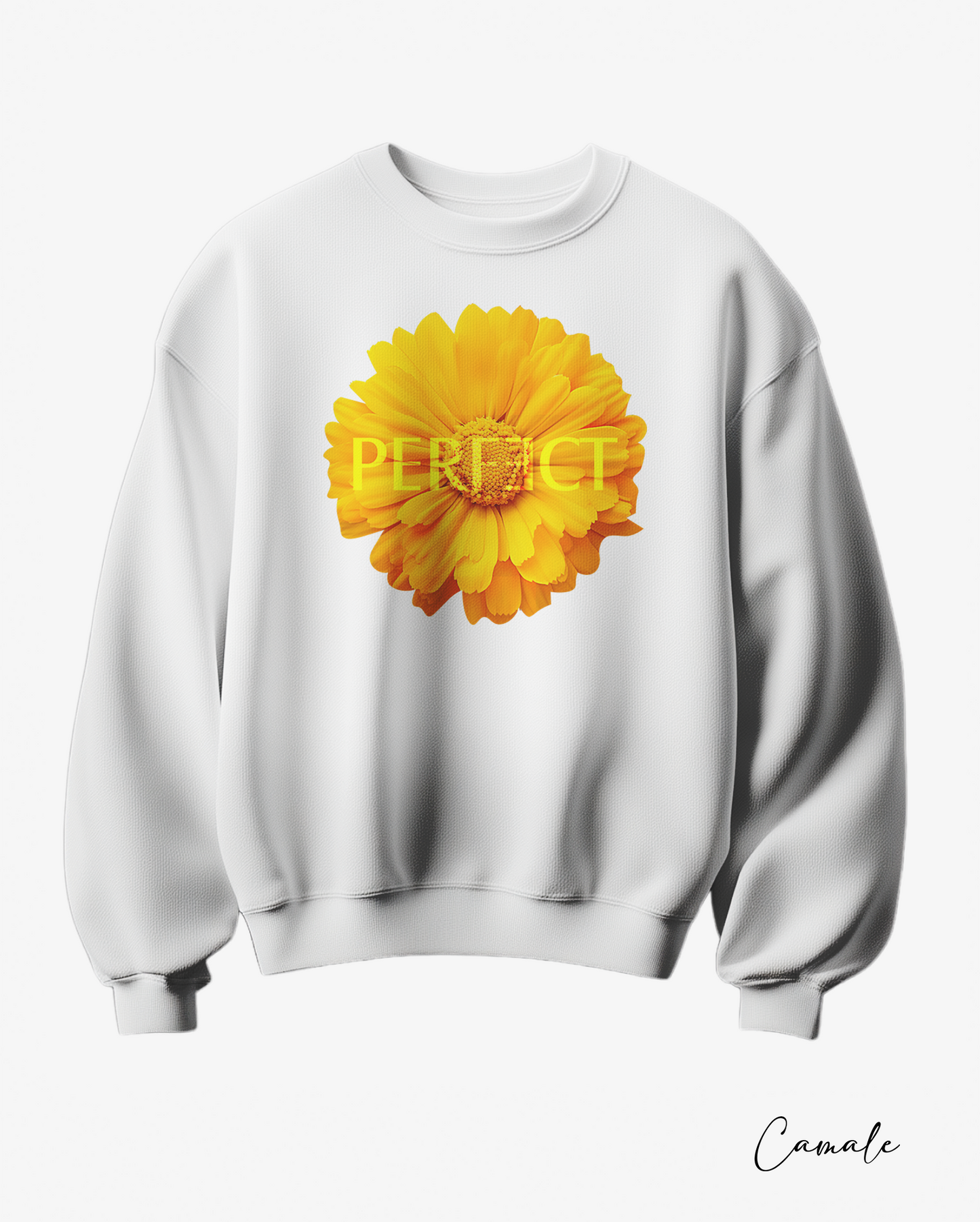 Sweatshirt Perfect Flower - Camale