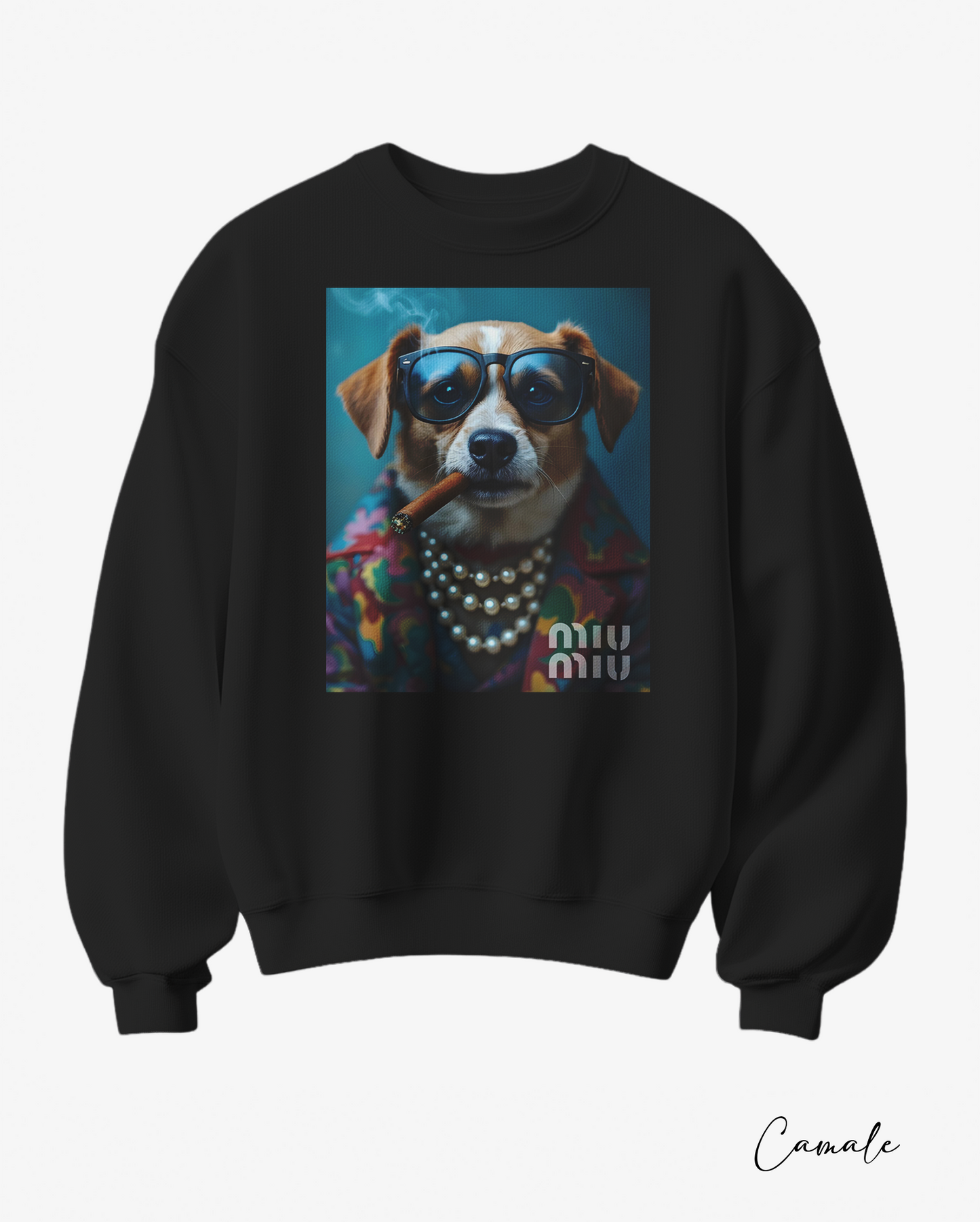 Sweatshirt Miu Smoke - Camale