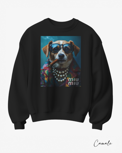Sweatshirt Miu Smoke - Camale