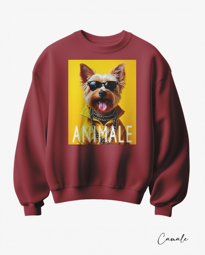 Sweatshirt York Animale - Camale