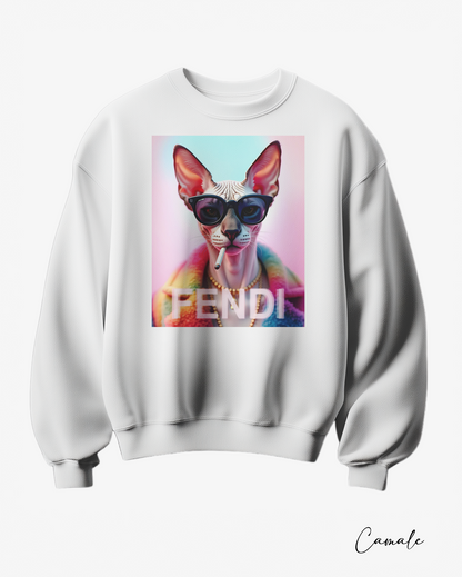 Sweatshirt F Sphynx - Camale