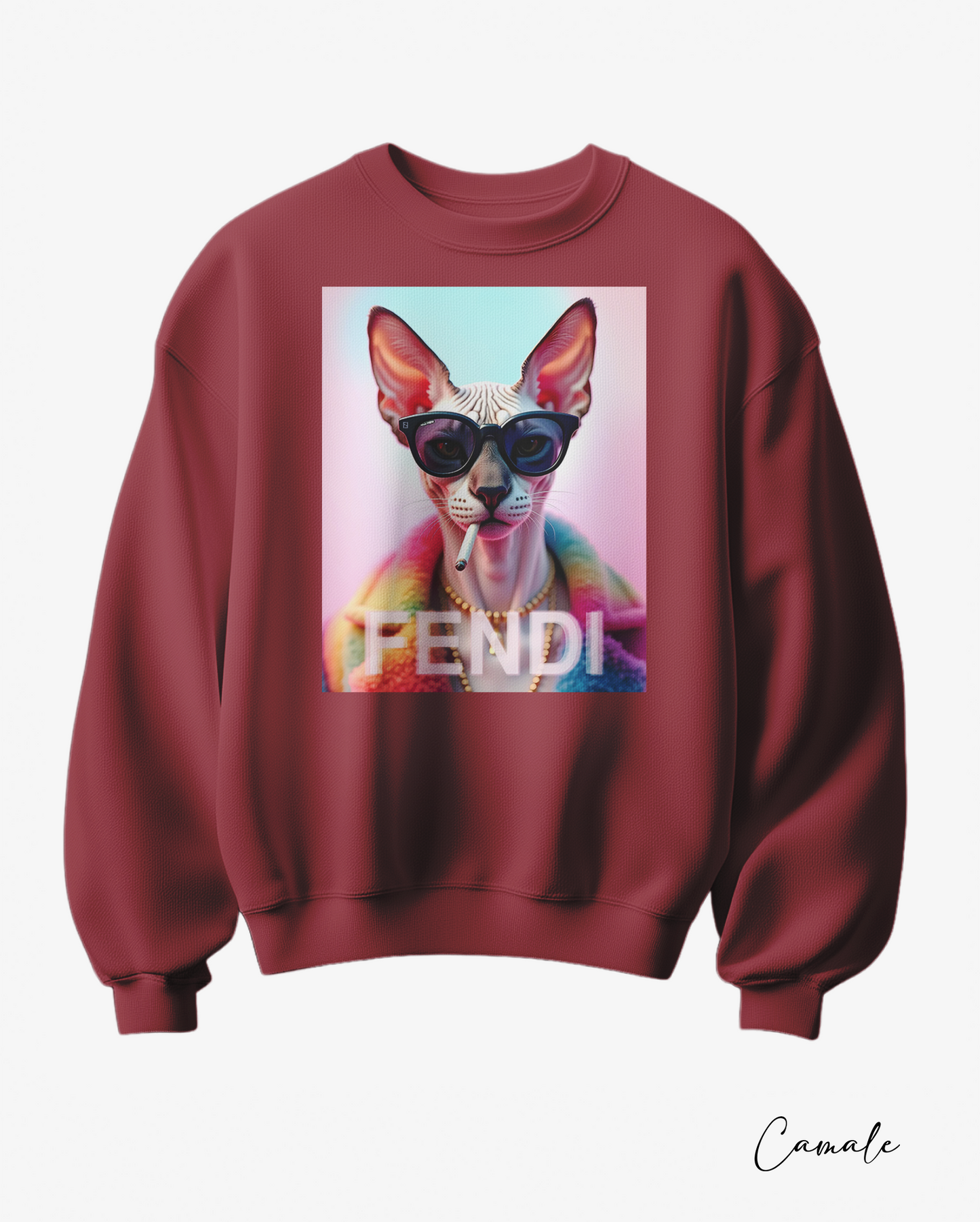 Sweatshirt F Sphynx - Camale