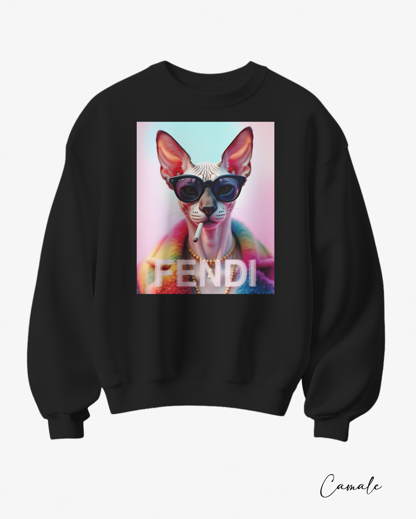 Sweatshirt F Sphynx - Camale