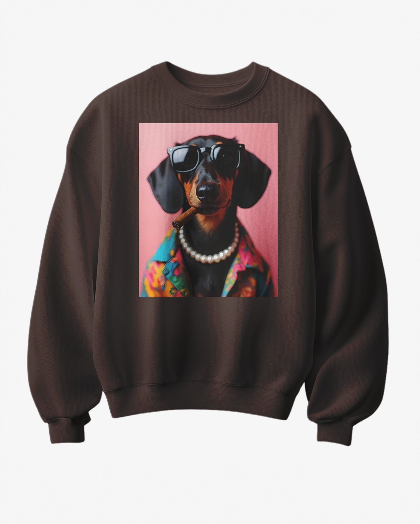 Sweatshirt Smoking dachshund - Camale