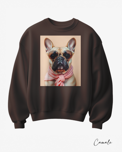 Sweatshirt Lovelly fawn - Camale