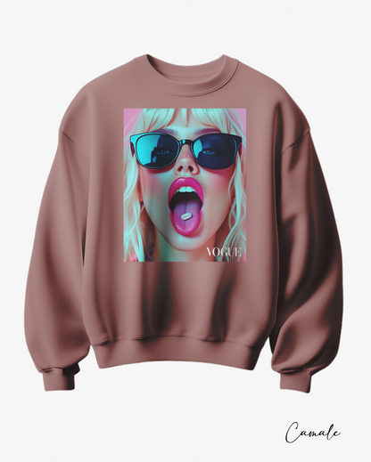 Sweatshirt V Pill - Camale