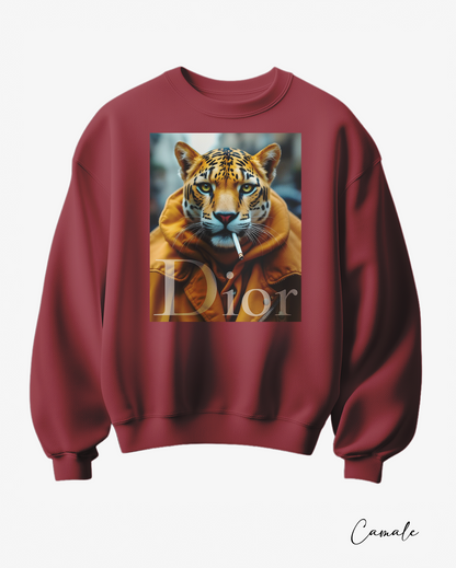 Sweatshirt D Feline - Camale