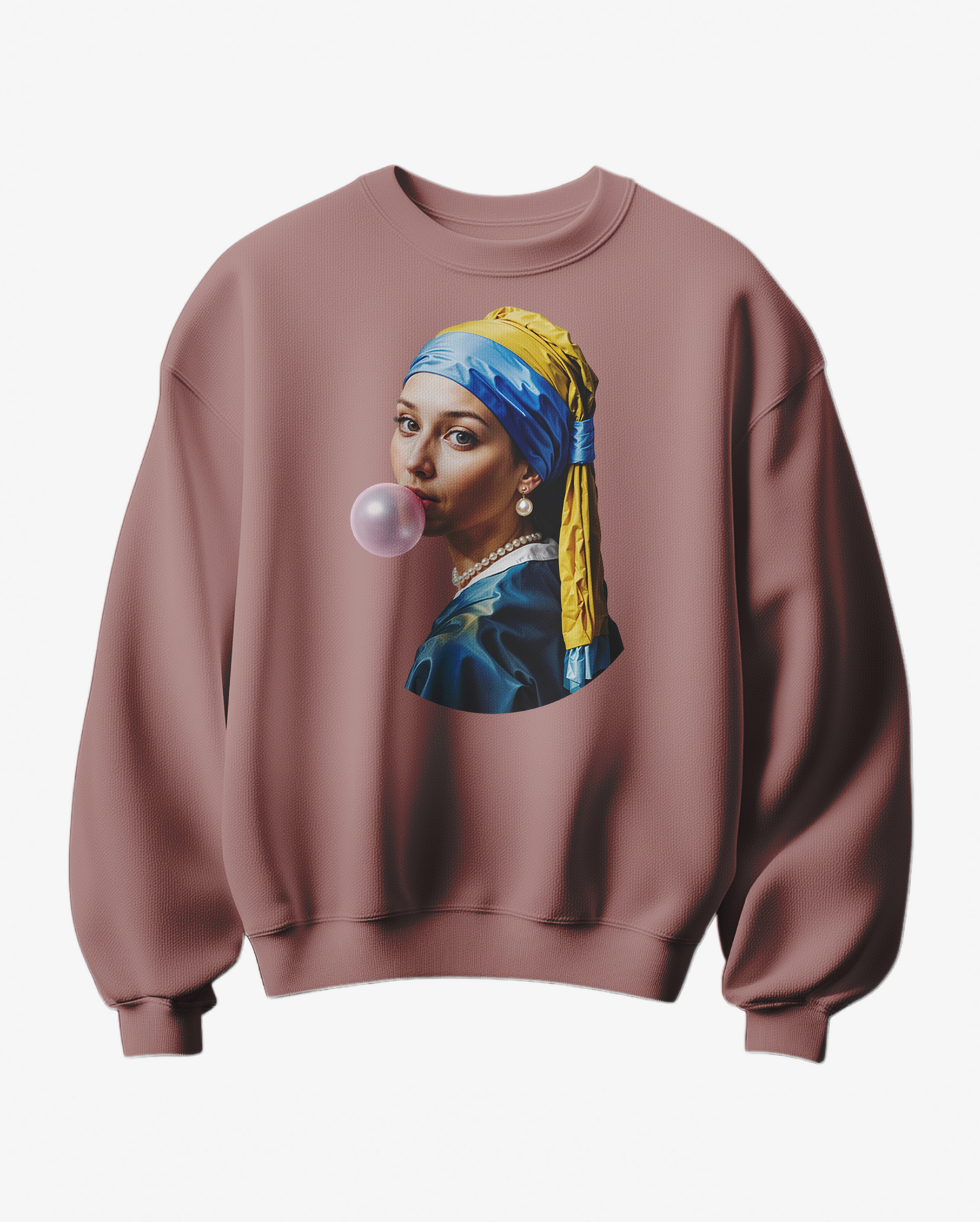 Sweatshirt Pearl Bubblegum da Camalestore com design confortável, cor rosa bubblegum e estilo casual para uso diário.
