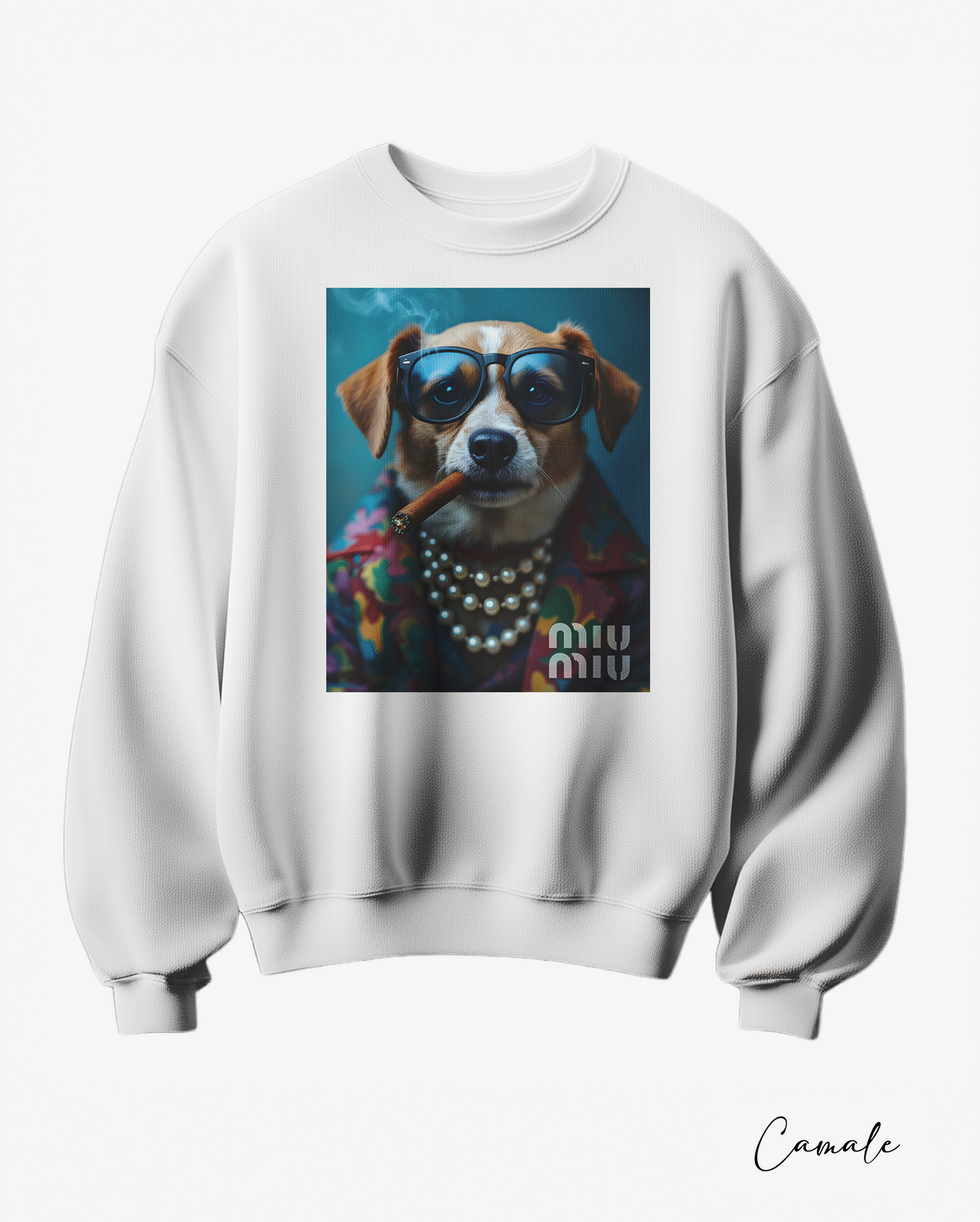 Sweatshirt Miu Smoke - Camale