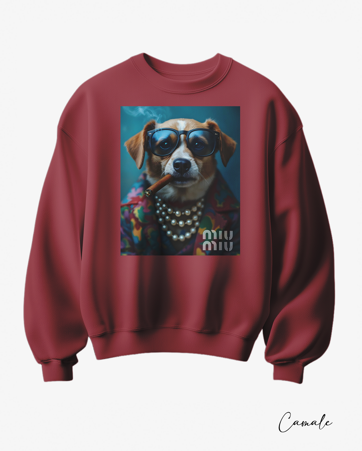 Sweatshirt Miu Smoke - Camale