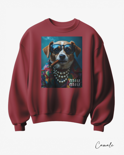 Sweatshirt Miu Smoke - Camale