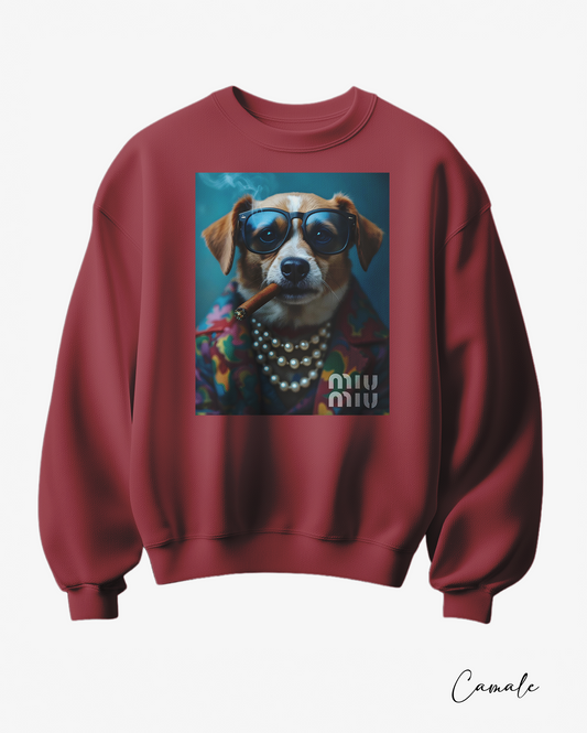 Sweatshirt Miu Smoke - Camale