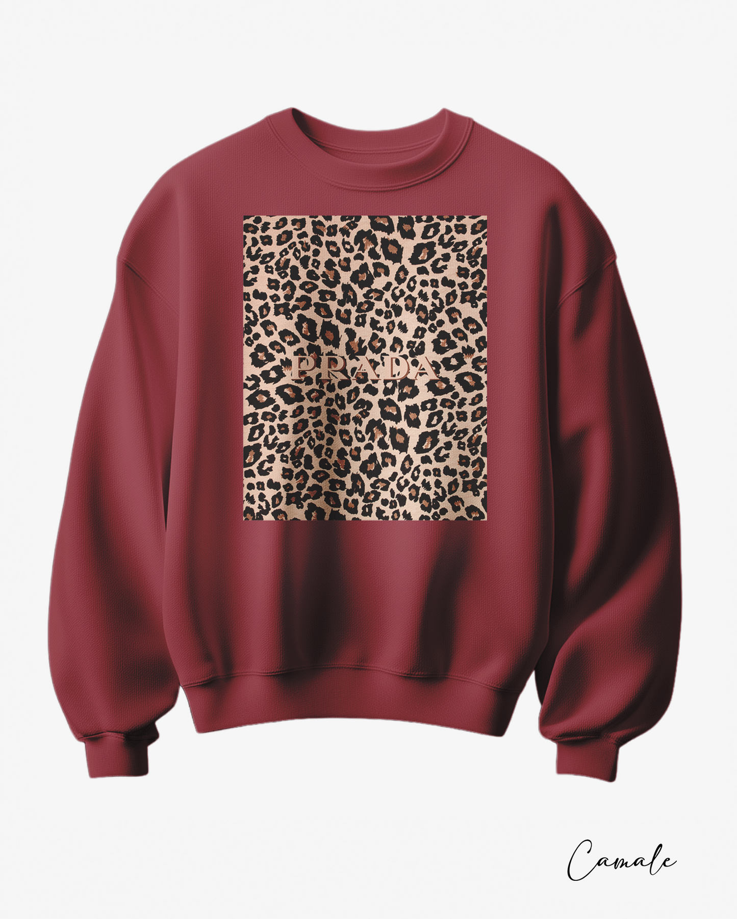 Sweatshirt P Leopard - Camale