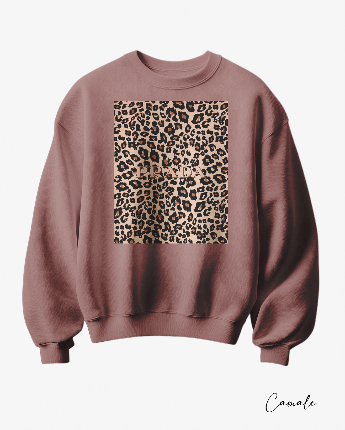 Sweatshirt P Leopard - Camale
