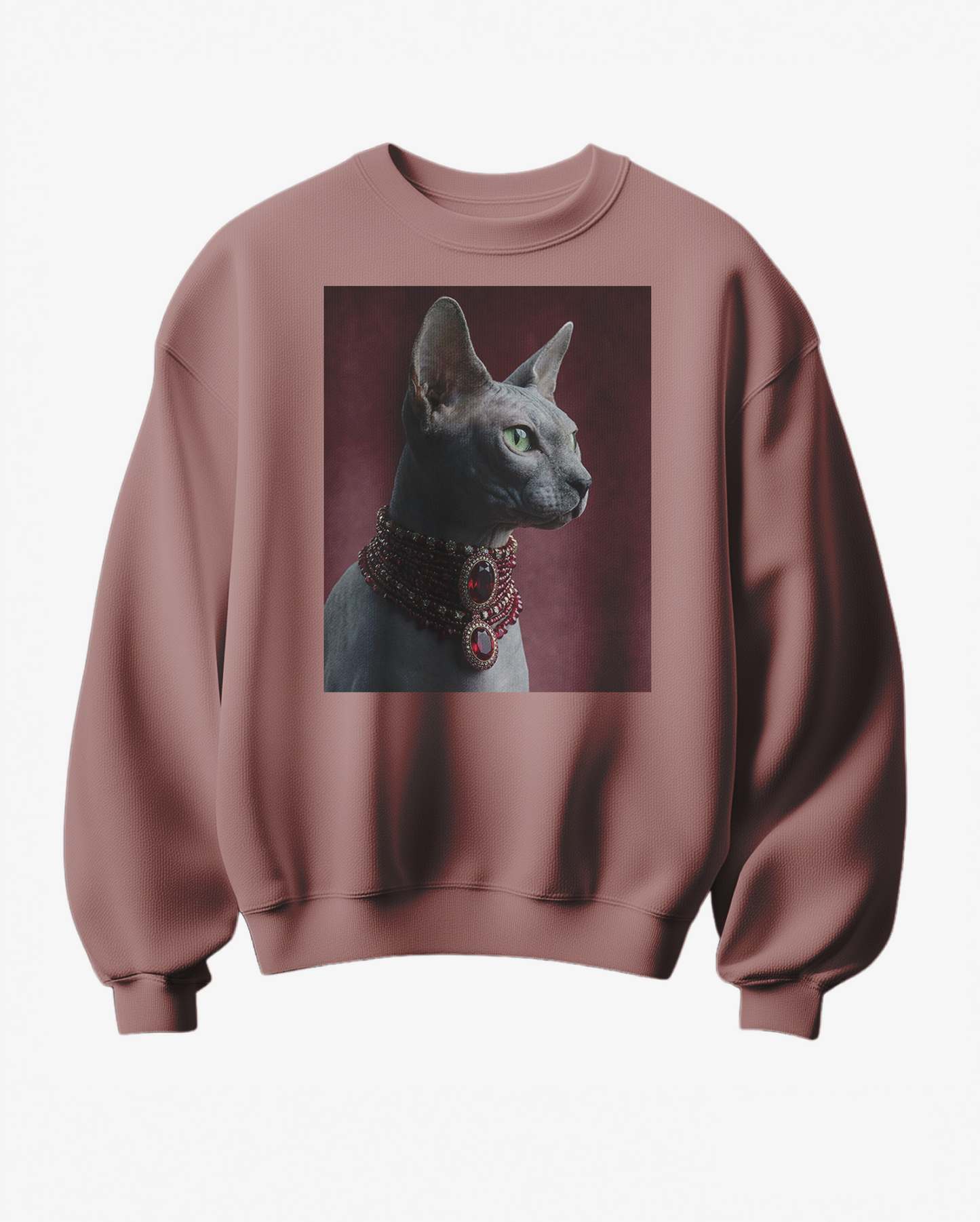 Sweatshirt Sphynx Royalty - Camale