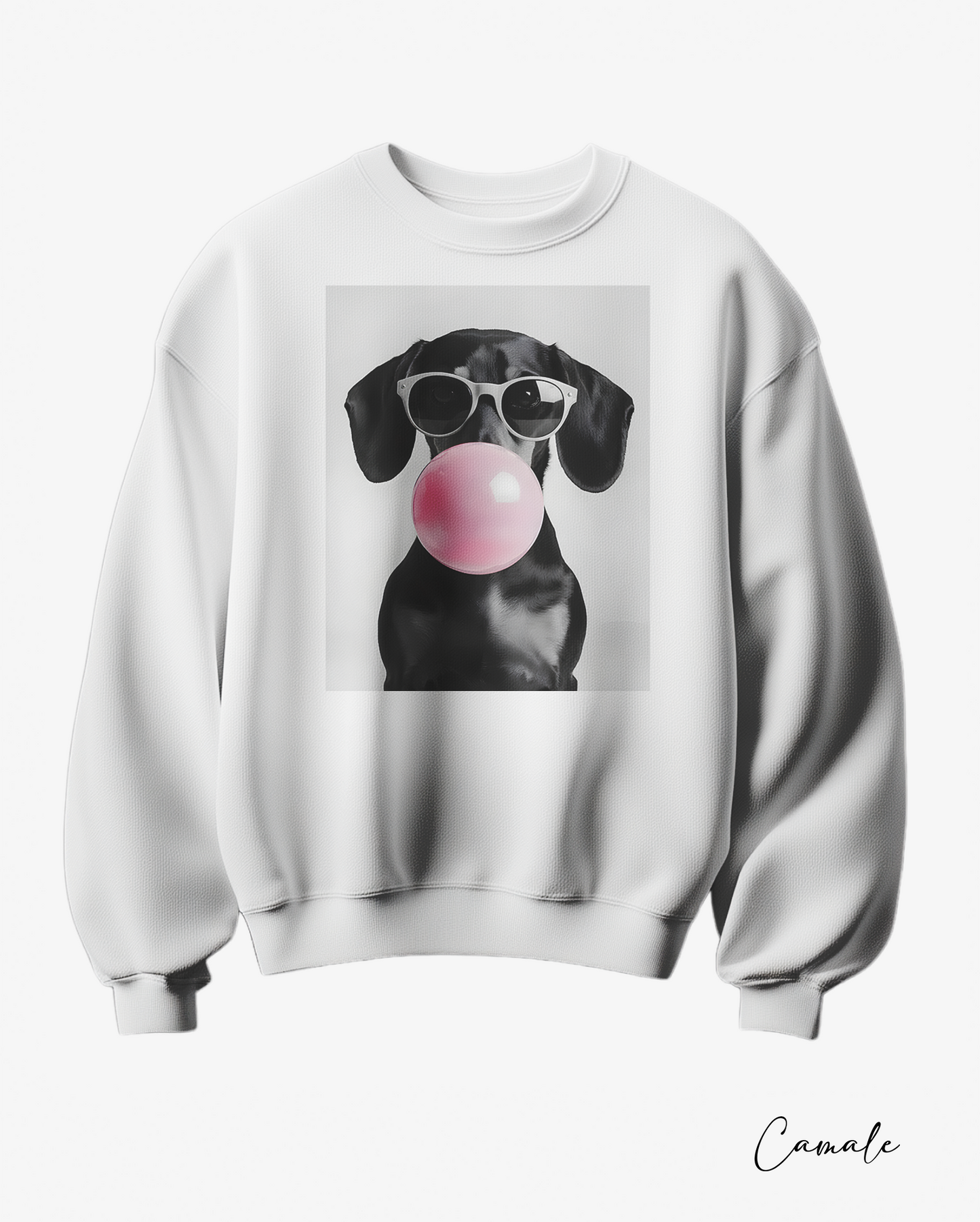 Sweatshirt Bubble Dachshund - Camale