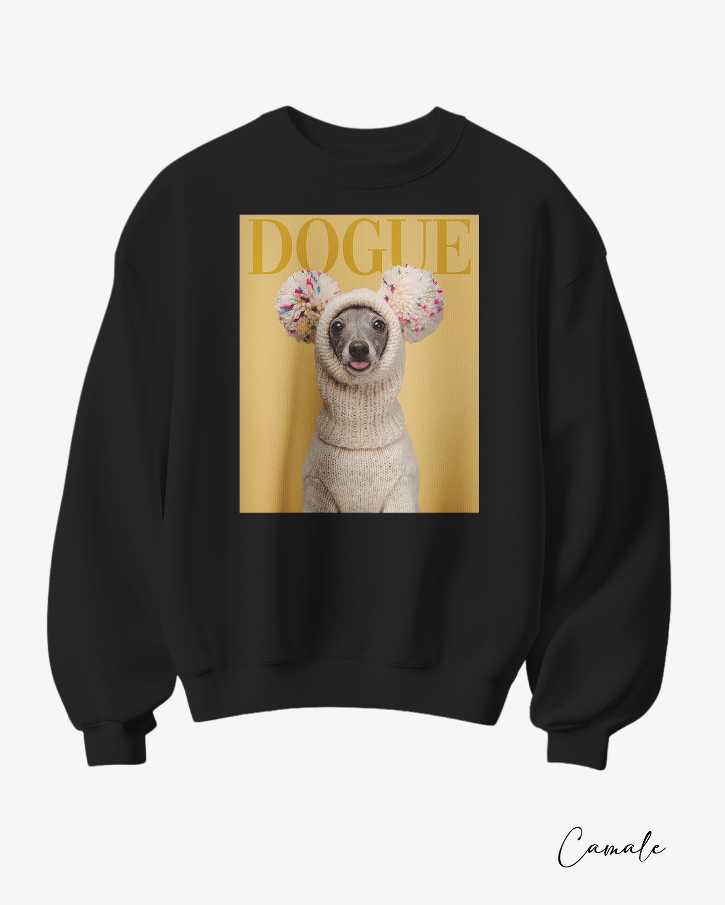 Sweatshirt Yellow Dogue - Camale