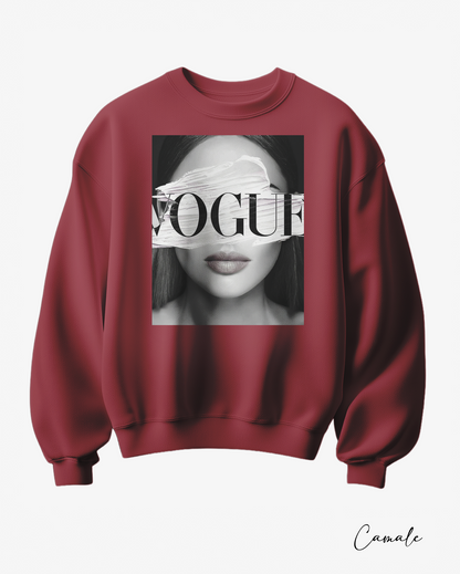 Sweatshirt B&W ART V - Camale