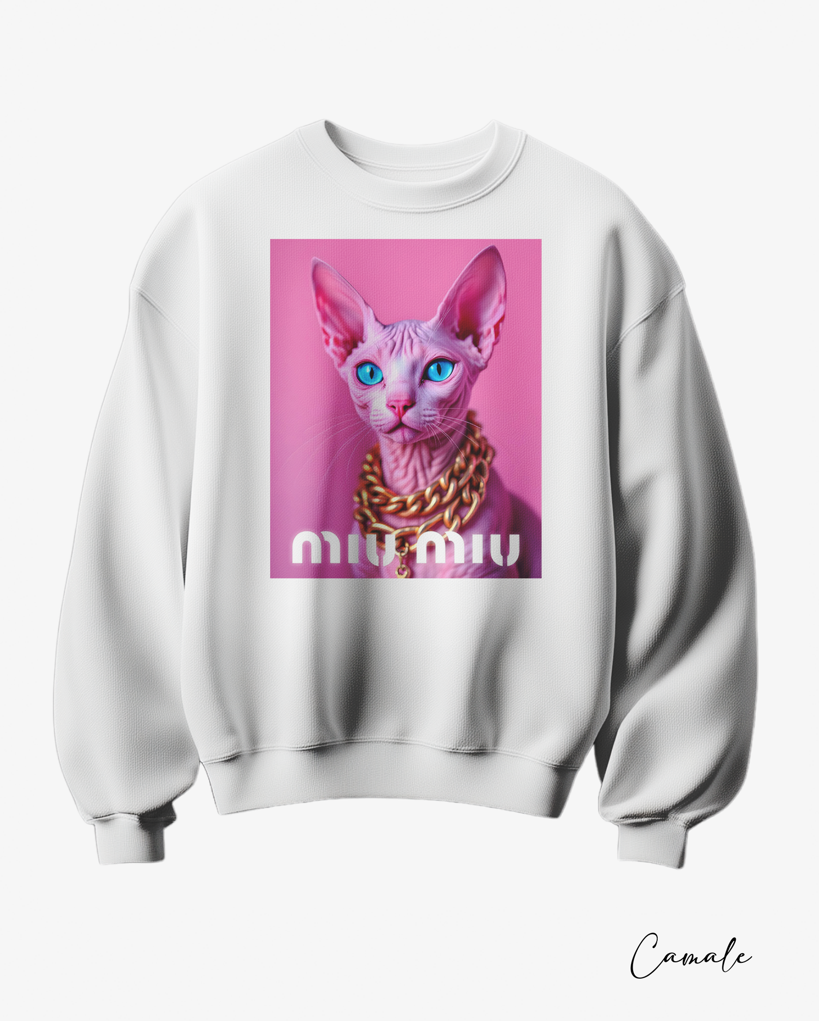 Sweatshirt Sphynx Miu - Camale