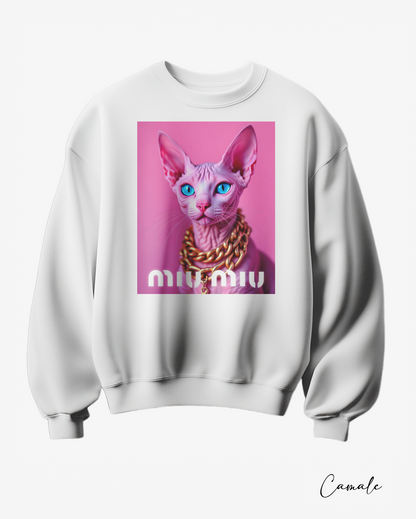 Sweatshirt Sphynx Miu - Camale
