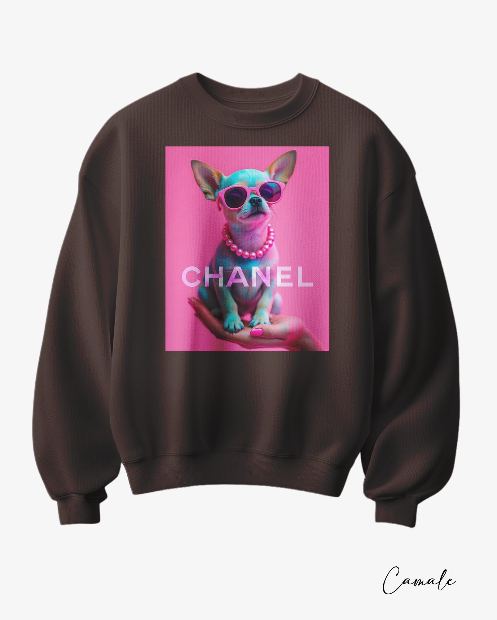 Sweatshirt C Chihuahua - Camale
