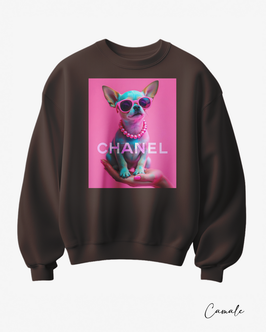 Sweatshirt C Chihuahua - Camale
