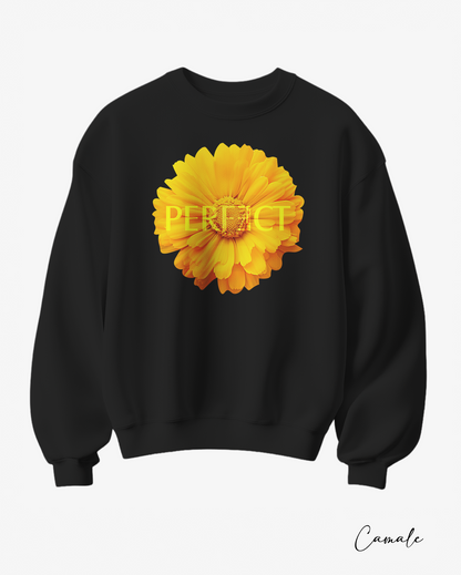 Sweatshirt Perfect Flower - Camale